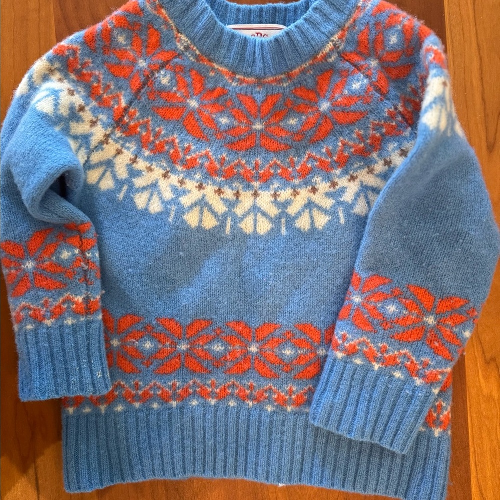 Classic Prep CPC fair isle sweater 2t